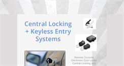 Desktop Screenshot of centrallocking.com.au